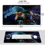 One Piece Roronoa Zoro Gaming Mouse Pad - Extended Size 80 x 30 CM