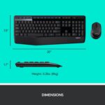 LOGITECH MK345 COMFORT WIRELESS KEYBOARD AND MOUSE COMBO