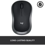 Logitech M185 Wireless Mouse (Grey)