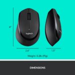 LOGITECH MK345 COMFORT WIRELESS KEYBOARD AND MOUSE COMBO