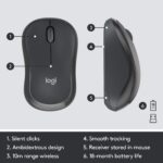 LOGITECH MK295 SILENT WIRELESS COMBO (Arabic)