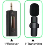 K35 Wireless Microphone AUX 3.5MM