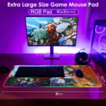 Bijuu and Jinchuuriki Naruto RGB Gaming Mouse Pad - 80x30 CM