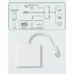 AIRSKY USB HUB 5 In 1 (USB-C PD - HDMI - USB 3.0 X3)
