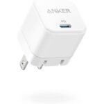 Anker USB C Charger, 20W Fast Charger with Foldable Plug, PowerPort III Cube