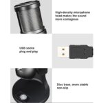 USB RGB Gaming Condenser Podcast Microphone