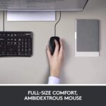 Logitech MK120 Keyboard and Mouse Combo (Arabic)