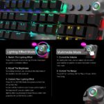Aula WIND F2088 Gaming Mechanical Keyboard - Black Switches