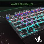 Aula WIND F2088 Gaming Mechanical Keyboard - Blue Switches (Crystal Keycaps)
