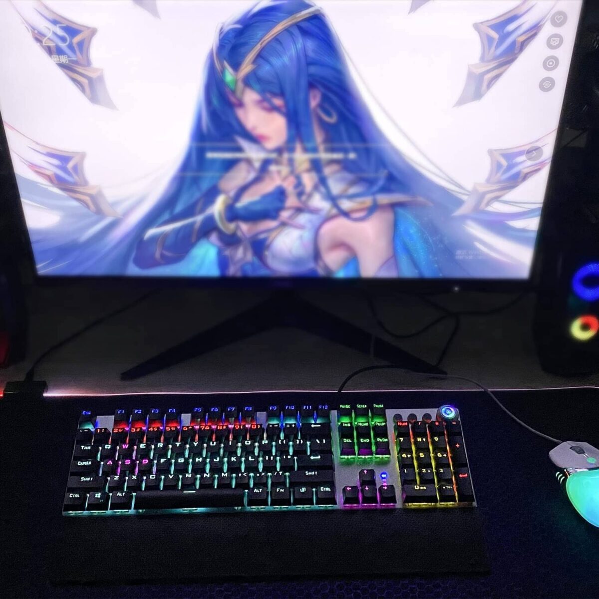 Aula WIND F2088 Gaming Mechanical Keyboard - Black Switches