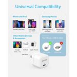 Anker USB C Charger, 20W Fast Charger with Foldable Plug, PowerPort III Cube