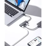 BYEASY 4 Port USB 3.0 Hub - Ultra Slim Portable Data Hub