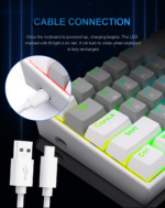 REDRAGON K616 Fizz Pro RGB 60% Wireless, Bluetooth Gaming Mechanical Keyboard