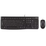 Logitech MK120 Keyboard and Mouse Combo (Arabic)