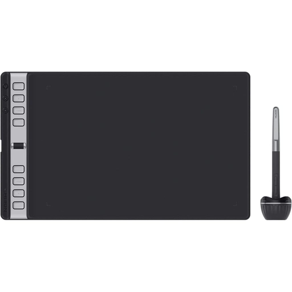 HUION Inspiroy 2 H1061P Graphic Drawing Tablet - 10 x 6 inch Large (Black)