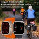 HK8 PRO MAX Smartwatch - 2.12 inch AMOLED Screen - IP68 Waterproof