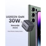 UGREEN 30W USB C Charger, Nexode Foldable GaN Wall Charger