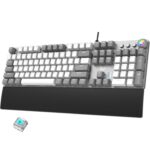 AULA F2088 Gaming Keyboard White Grey