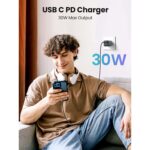UGREEN 30W USB C Charger, Nexode Foldable GaN Wall Charger