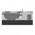 Aula WIND F2088 Gaming Mechanical Keyboard - Black Switch (Grey White)