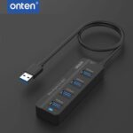ONTEN 4 Port USB 3.0 HUB with 1M Cable
