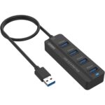 ONTEN 4 Port USB 3.0 HUB with 1M Cable