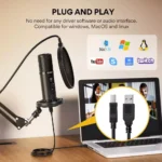MAONO PM422 Cardioid Condenser USB Microphone