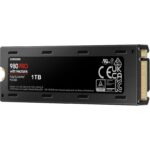 SAMSUNG 980 PRO SSD with Heatsink 1TB PCIe Gen 4 NVMe M.2