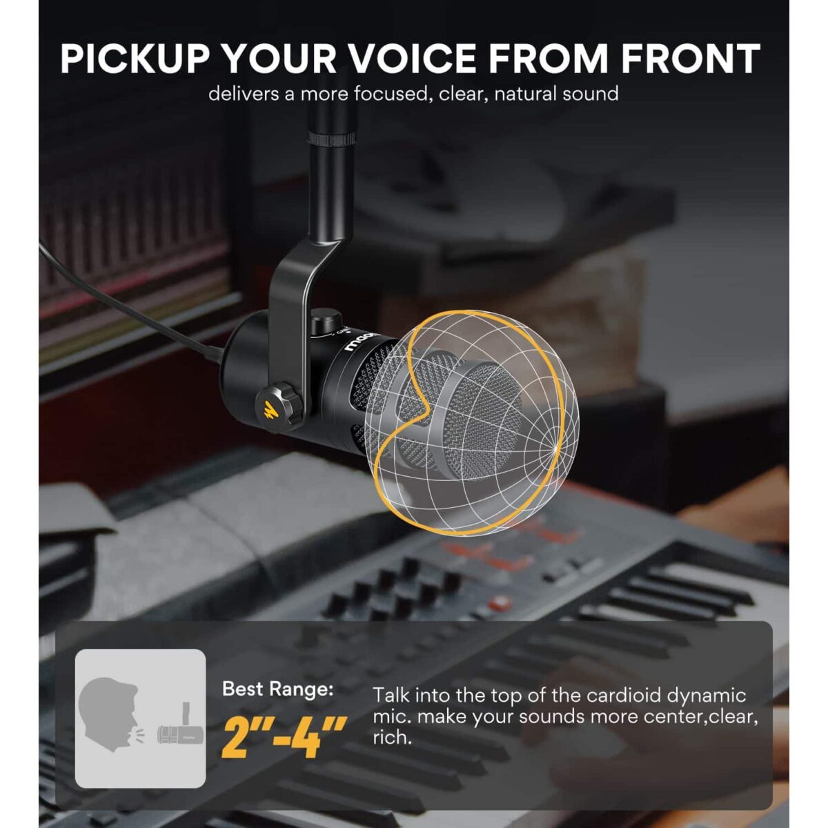 MAONO PD100U Dynamic USB Microphone