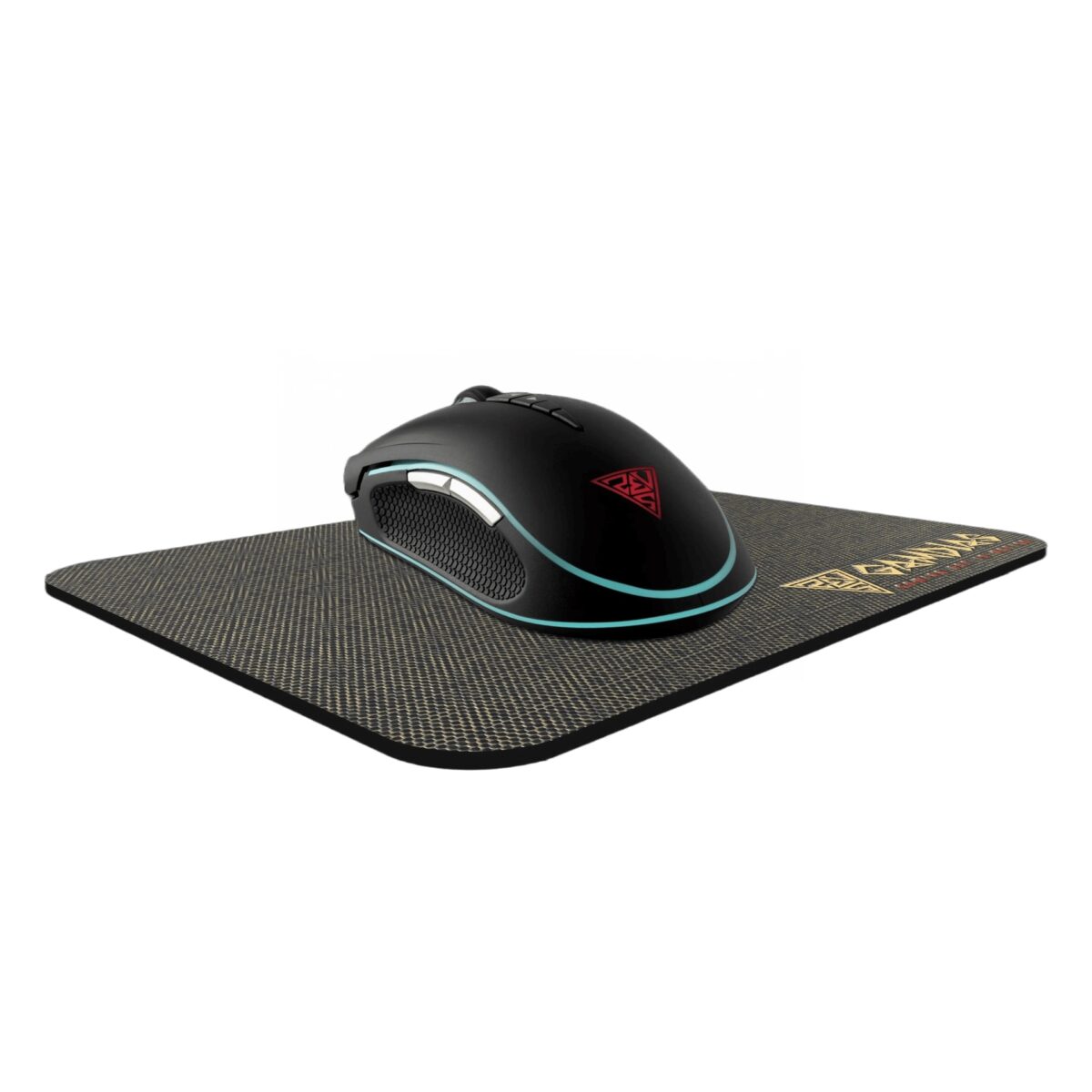 GAMDIAS Zeus M2 RGB Gaming Mouse 10,800 DPI + NYX E1 Mouse Pad