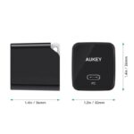 AUKEY PA-Y19 30W USB C GAN Charger (Black)
