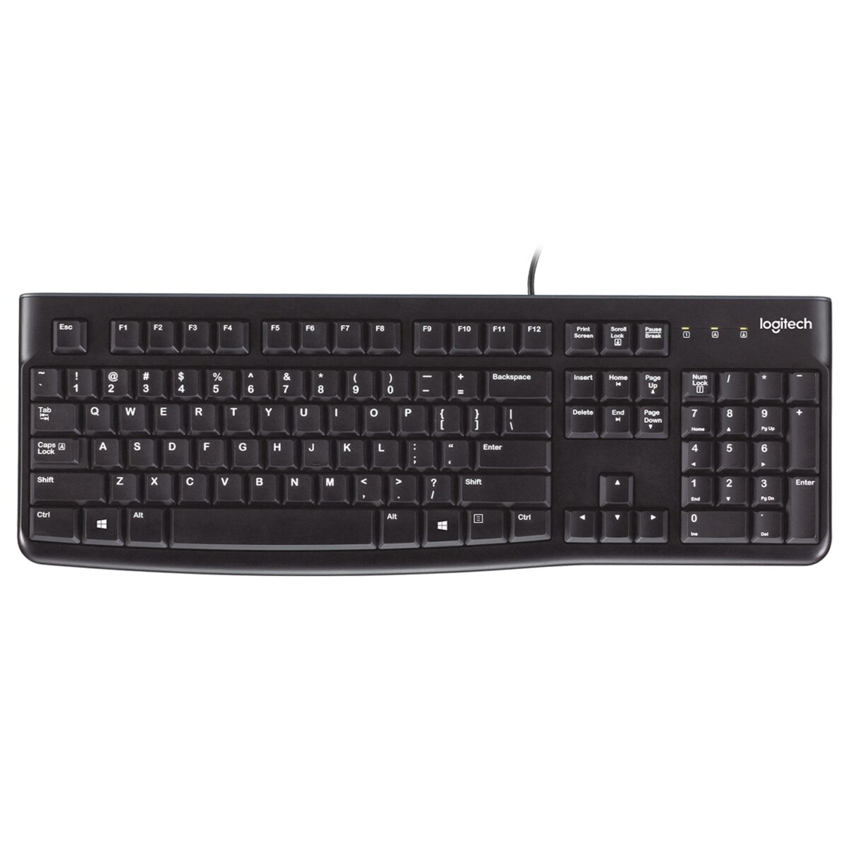 Logitech K120 USB Wired Keyboard (Arabic)