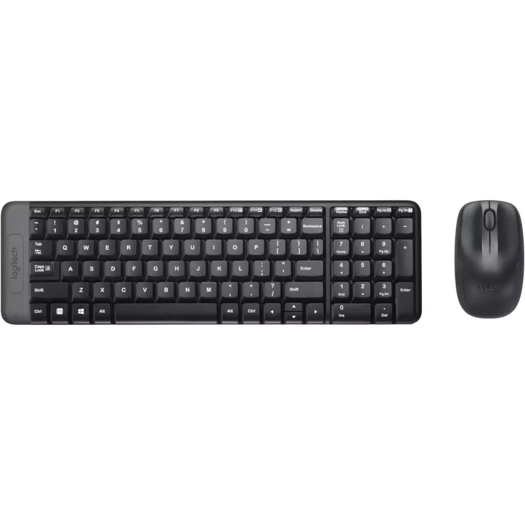 LOGITECH MK220 WIRELESS KEYBOARD AND MOUSE COMBO (Arabic)