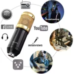 BM-800 Microphone + V8S Sound Card + Microphone Stand