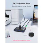 UGREEN USB Hub, 4-Port USB 3.0 Hub with 1M Extension Cable