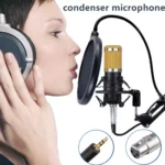 BM-800 Microphone + V8 Sound Card + Microphone Stand