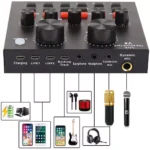 BM-800 Microphone + V8 Sound Card + Microphone Stand