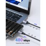 UGREEN USB C Cable USB A to Type C Cable Nylon Braided Fast Charger (2M) - Image 7