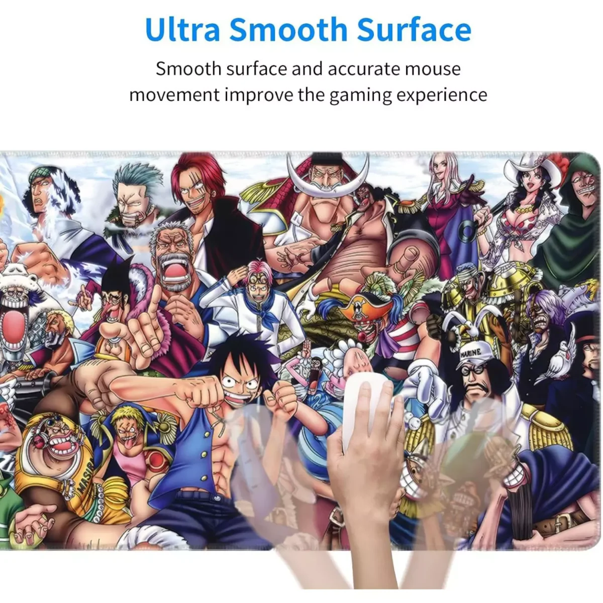 One Piece All Characters Gaming Mouse Pad - Extended Size 70 x 30 CM