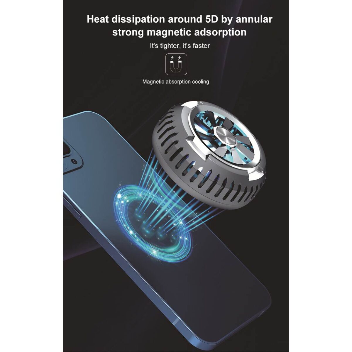 X6 Magnetic Phone Cooler