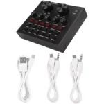 V8 Streamer Microphone Live Sound Card