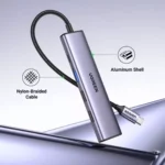 UGREEN Revodok 5-in-1 USB-C Hub with 4K HDMI, 100W Power Delivery, 3 USB-A Data Ports
