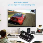 HDMI Game Capture 4K, 1080P 60Hz Audio Video Capture Card