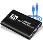 HDMI Game Capture 4K, 1080P 60Hz Audio Video Capture Card