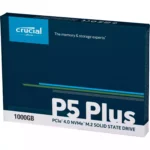 Crucial P5 Plus 1TB PCIe Gen4 3D NAND NVMe M.2 SSD