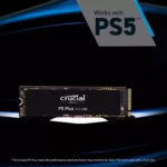 Crucial P5 Plus 1TB PCIe Gen4 3D NAND NVMe M.2 SSD
