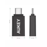 AUKEY USB C OTG Adapter (3 Pack) USB C to USB 3.0 A OTG Adapter (3 Pack)