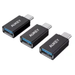 AUKEY USB C OTG Adapter (3 Pack) USB C to USB 3.0 A OTG Adapter (3 Pack)