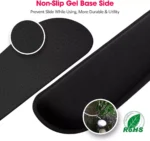 VicTsing Memory Foam Set Keyboard Wrist Rest Pad and Mouse Wrist Rest Support