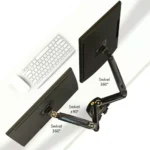 NB North Bayou Dual Monitor Stand for 17-27 inch